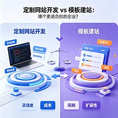 宿州建站-定制网站开发 vs 模板建站：哪个更适合你的企业？